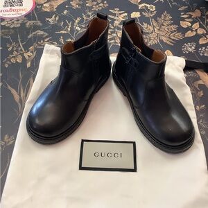 Gucci Black Ankle Boots